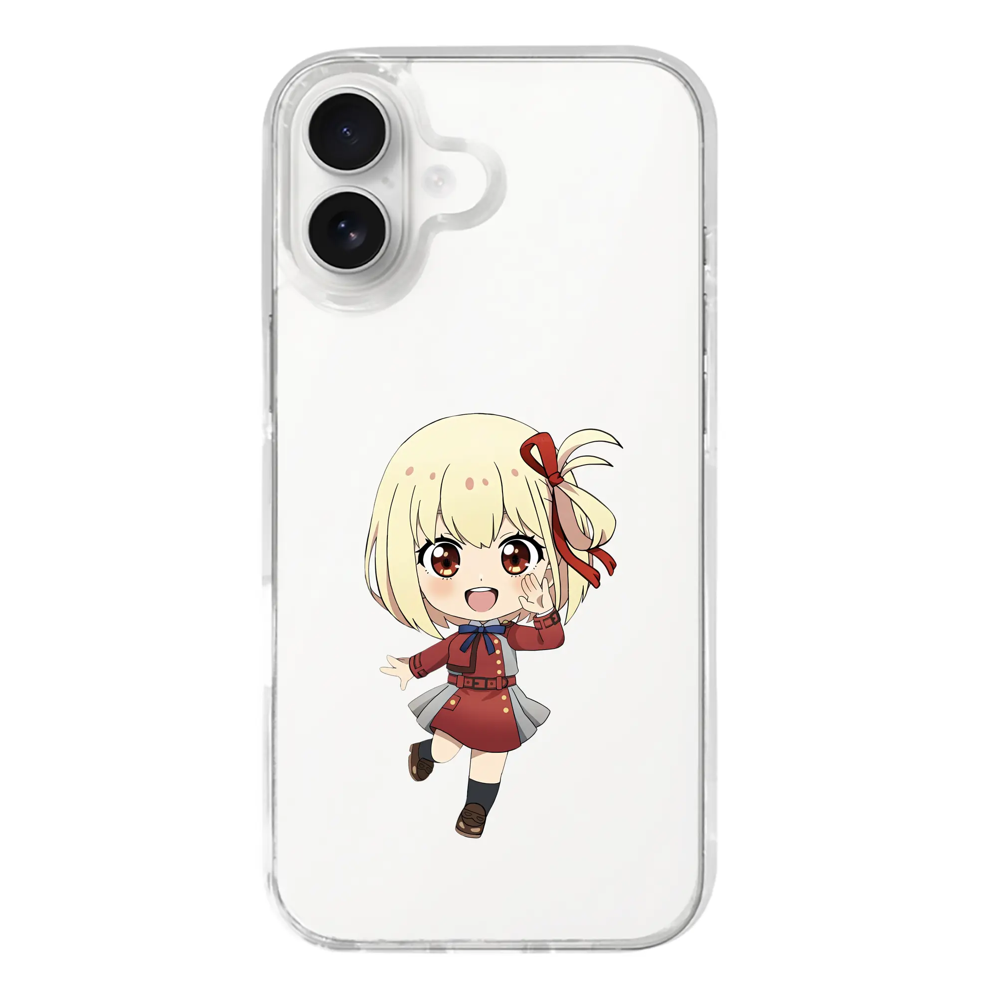 リコリス・リコイル グッズ,錦木千束 - iPhone 17シリーズ 透明スマホケース – 薄型・耐衝撃・精密フィット保護カバー